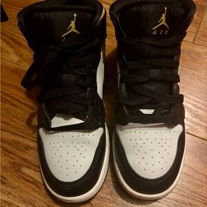 Nike Kids Sneakers Black/White/Gold